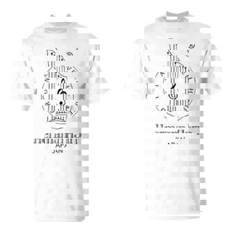 ヘルマンハープ・黒ロゴ Tシャツ - Kawaiitshirt