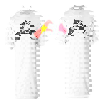 ベトナム日本国旗 ベトナムの日本のハート Tシャツ - Kawaiitshirt