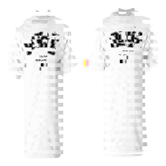 ベルギー ベルギー ベルギー国旗 愛国的 国家的お土産 Tシャツ - Kawaiitshirt