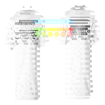 ペインスケール 安静時ナースフェイススケール ナースムード Tシャツ - Kawaiitshirt