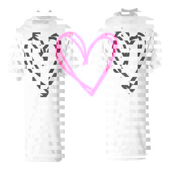 ホットピンクハート Tシャツ - Kawaiitshirt