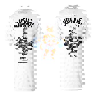 ボディービルダーのためのベアバーベルデザイン ボディービル Tシャツ - Kawaiitshirt