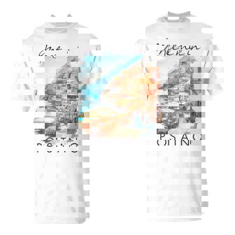 ポジターノ イタリア 旅行 冒険 ミート・ミー・イン・ポジターノ Tシャツ - Kawaiitshirt