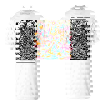 ポップシュールレアリズムローブロウアート 長袖tシャツ Tシャツ - Kawaiitshirt