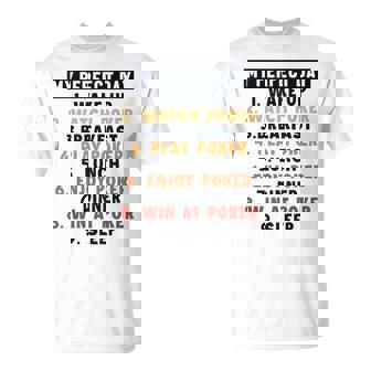 ポーカー パーフェクトデイ ポーカーハンド テキサスホールデムプレーヤー ポーカー Tシャツ - Kawaiitshirt