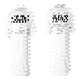 マイアミ フロリダ マイアミ旅行 ヴィンテージ マイアミ フロリダ ギフト Tシャツ - Kawaiitshirt