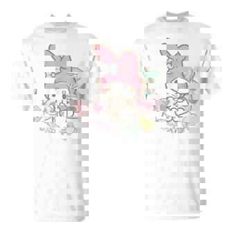 マイメロディ キャンディ ライトカラー Tシャツ - Kawaiitshirt