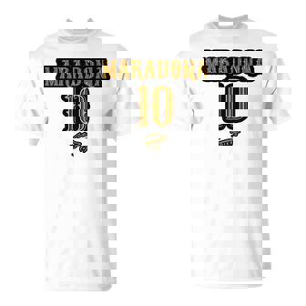 マラドーナ 10 長袖tシャツ Tシャツ - Kawaiitshirt