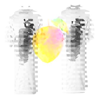 マンゴーフルーツモチーフアートマンゴー Tシャツ - Kawaiitshirt