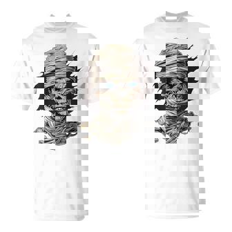 ミイラ コスチューム ハロウィン 不気味なアート ミイラ Tシャツ - Kawaiitshirt