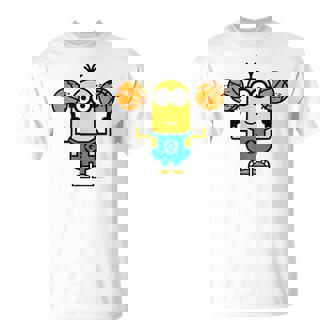 ミニオン Basket Ball Kevindouble Ball Tシャツ - Kawaiitshirt