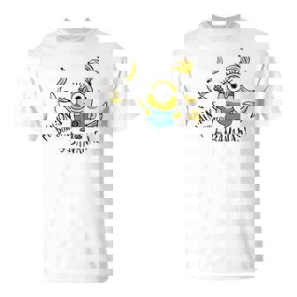 ミニオン Powered By Bananas Tシャツ - Kawaiitshirt