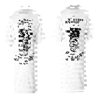 ミニチュアシュナウザー 私のセラピストは鼻が濡れています Tシャツ - Kawaiitshirt