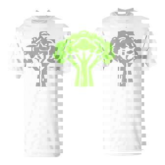 ミニマリスト かわいい ブロッコリー シンプルな野菜 ブロッコリー Tシャツ - Kawaiitshirt