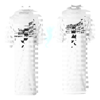 ミュージカル 楽譜上の猫 楽譜 Tシャツ - Kawaiitshirt
