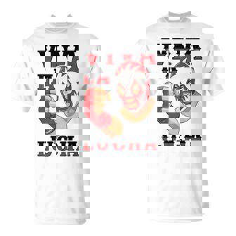 メキシコプロレス レスラー ルチャリブレ マスク メキシコ ファイター 長袖tシャツ Tシャツ - Kawaiitshirt