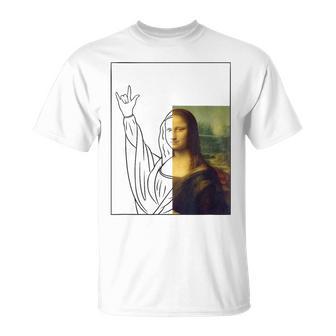 モナリザ 芸術愛好家 芸術好き 古典美術史 Tシャツ - Kawaiitshirt