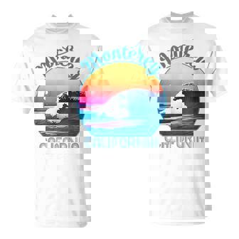 モントレーのお土産衣装 レトロ モントレー Tシャツ - Kawaiitshirt