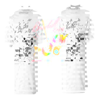 ユニコーン 野球 デコピン 長袖tシャツ Tシャツ - Kawaiitshirt