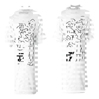 ユニフォーム風 応援 野球 Decoy Dekopin デコピン かわいい犬 Kooikerhondje Tシャツ - Kawaiitshirt