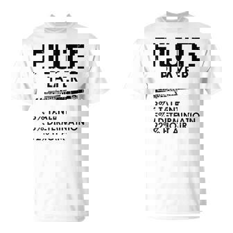 ユーモラスなフルート 愛好家 ステートメント皮肉なフルート 面白い Tシャツ - Kawaiitshirt