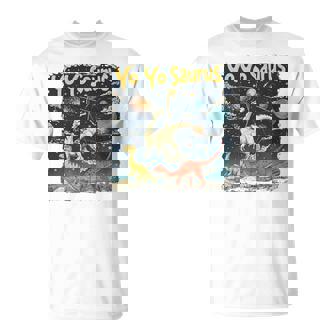 ヨーヨーザウルスファニーヨーヨー時代 長袖tシャツ Tシャツ - Kawaiitshirt