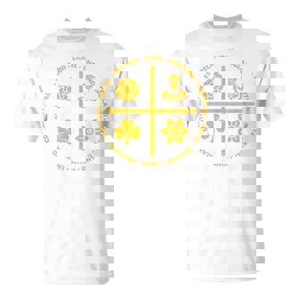 ラグビーライオンズ アイルランド イングランド ウェールズ スコットランド アイコン ゴールド Tシャツ - Kawaiitshirt