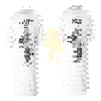 ラブラドールレトリバー 犬用筋肉トレーニング ダンベル付き Tシャツ - Kawaiitshirt