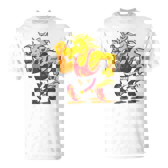 ランニング フィットネス スポーティ ユニコーン Tシャツ - Kawaiitshirt