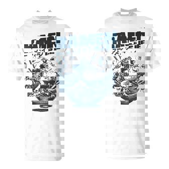 ラーメンは人生、マンガアニメオタクジャパンかわいいラーメン Tシャツ - Kawaiitshirt