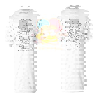 リトルツインスターズ ほしにのって ライトカラー Tシャツ - Kawaiitshirt