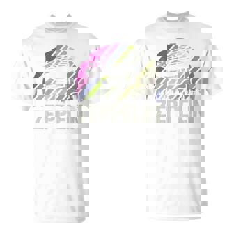 レトロ ヴィンテージ ツェッペリン 飛行船 航空 飛行船 メンズ レディース キッズ 長袖tシャツ Tシャツ - Kawaiitshirt