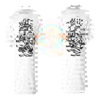 レトロ ヴィンテージ ブライトン ユタ スキー リゾート ウィンタースキー 長袖tシャツ Tシャツ - Kawaiitshirt