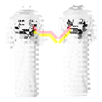 レトロなドイツシャツサッカージャージードイツ Tシャツ - Kawaiitshirt