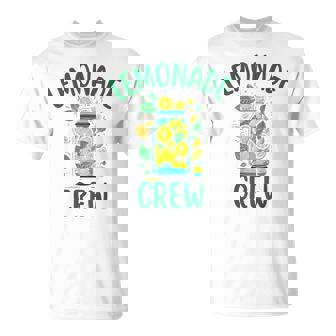 レモネードスタンドシャツ クルーとボス レモンジュース サマーイエロー Tシャツ - Kawaiitshirt