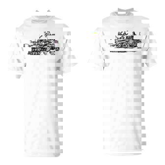 ロシアのbmpを盗むウクライナの農家 ウクライナを支援 Tシャツ - Kawaiitshirt