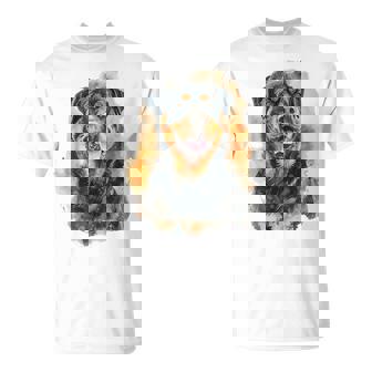ロットワイラー 犬 モチーフ ペット アートワーク カラフル ロットワイラー Tシャツ - Kawaiitshirt