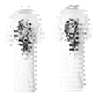 ワイマラナー 犬 グラフィック ペット アート ワイマラナー Tシャツ - Kawaiitshirt