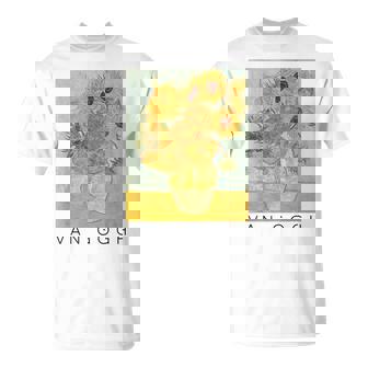 ヴァン・ゴッホ ひまわり アートギフト ヴィンセント・ヴァン・ゴッホ Tシャツ - Kawaiitshirt