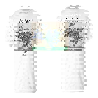 ヴァン・ゴッホ アイリス 印象派 アート絵画 ヴィンセント・ヴァン・ゴッホ Tシャツ - Kawaiitshirt