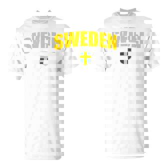 ヴィンテージ スウェーデン国旗 スウェーデン お土産 レトロ スウェーデン プライド Tシャツ - Kawaiitshirt