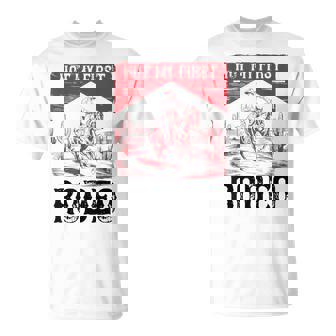 ヴィンテージ・ノット・マイ・ファースト・ロデオ、ファニー・ライディング・カウボーイ・ロデオ Tシャツ - Kawaiitshirt