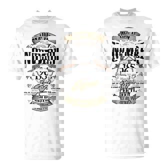 ヴィンテージ還暦祝い 1965年11月生まれ 60歳 Tシャツ - Kawaiitshirt