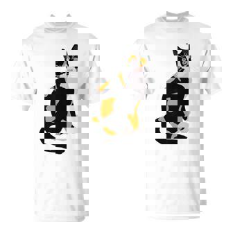 三毛猫ポートレート かわいい三毛猫 三毛猫好き Tシャツ - Kawaiitshirt