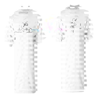 体操 バンド付き ハートビート ガールズ キッズ 新体操 Tシャツ - Kawaiitshirt