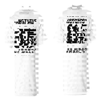 傘寿祝い ８０歳 この身体８０年目 まだまだこれから 長寿祝い おもしろ 傘寿 Tシャツ - Kawaiitshirt