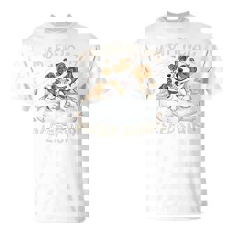 公式スリープシャツ、ジャックラッセルテリアと子犬 長袖tシャツ Tシャツ - Kawaiitshirt