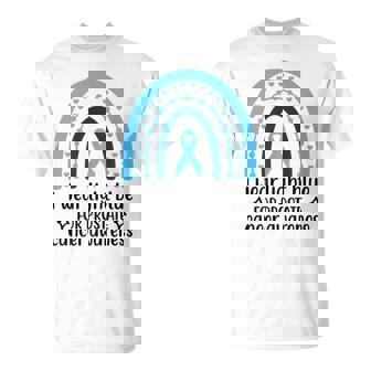 前立腺がん啓発 ライトブルー アーチ Tシャツ - Kawaiitshirt