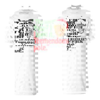 北極I Build It Tremendous Pole 面白い トランプ クリスマス 長袖tシャツ Tシャツ - Kawaiitshirt