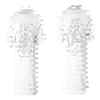 北欧 ヴァルクナット 長袖tシャツ Tシャツ - Kawaiitshirt